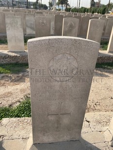 BAGHDAD (NORTH GATE) WAR CEMETERY - NASH, H B